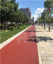 湖南永州冷水灘區市政道路透水路面工程