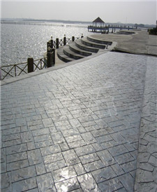 廣西柳州建材市場壓花地坪應用